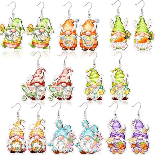 Pairs easter bunny and - 8,